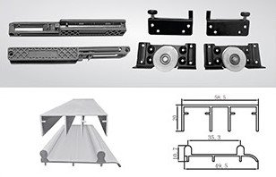 Wooden Sliding Fitting DSLD 04 for effortless and stylish sliding door operation in contemporary interiors