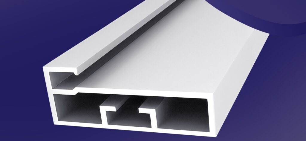 Durable Frame Shutter Profile for modern cabinet doors, providing strength and a sleek finish